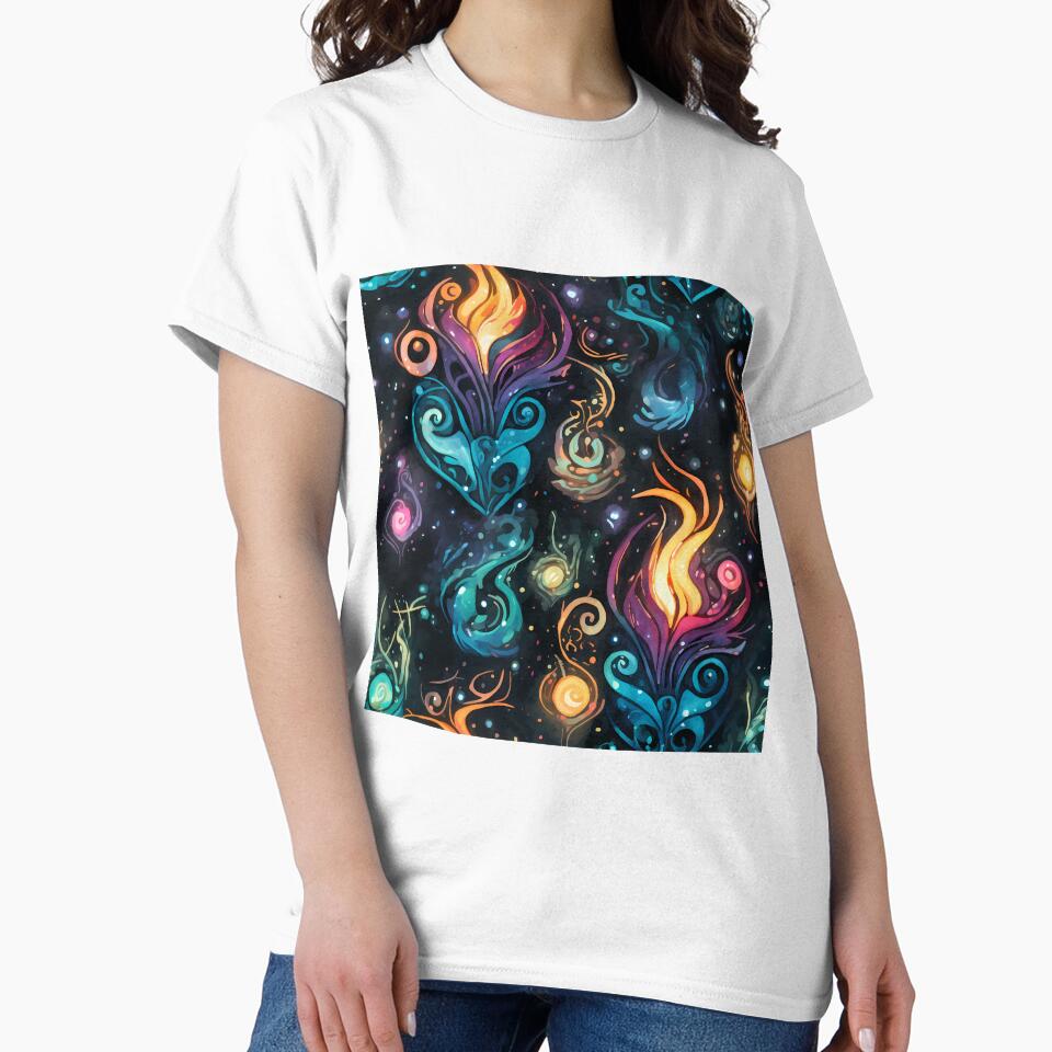Swirling Magic Spell Pattern by SchorlCraft
