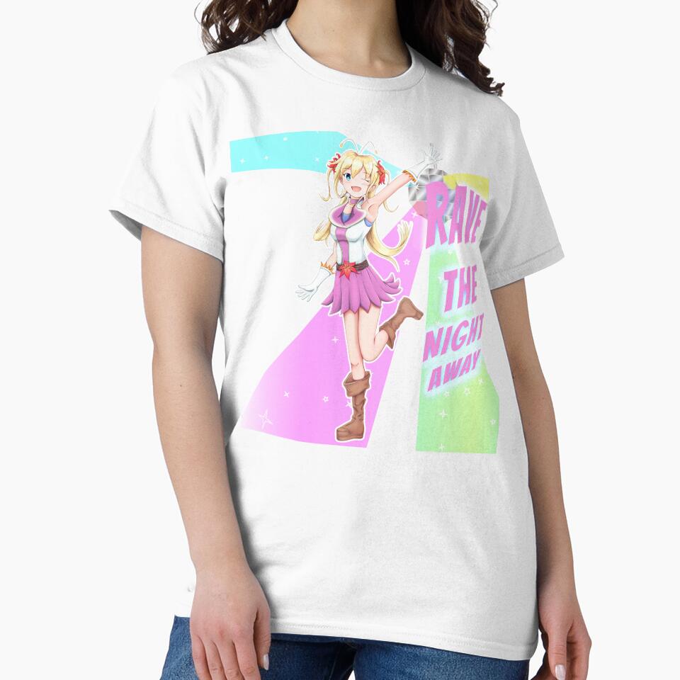 Anime Manga Style Raver Girl by TeesByMark