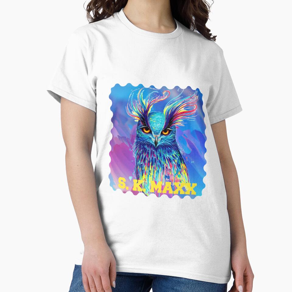 Magic colorful night owl by SKMAXX
