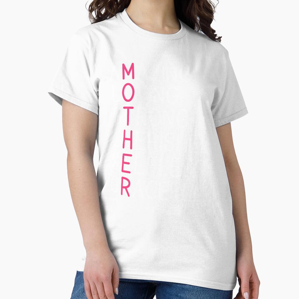 Mother Amazing Loving Strong Sweet Mum Traits Mom Gift by Say It With Ink
