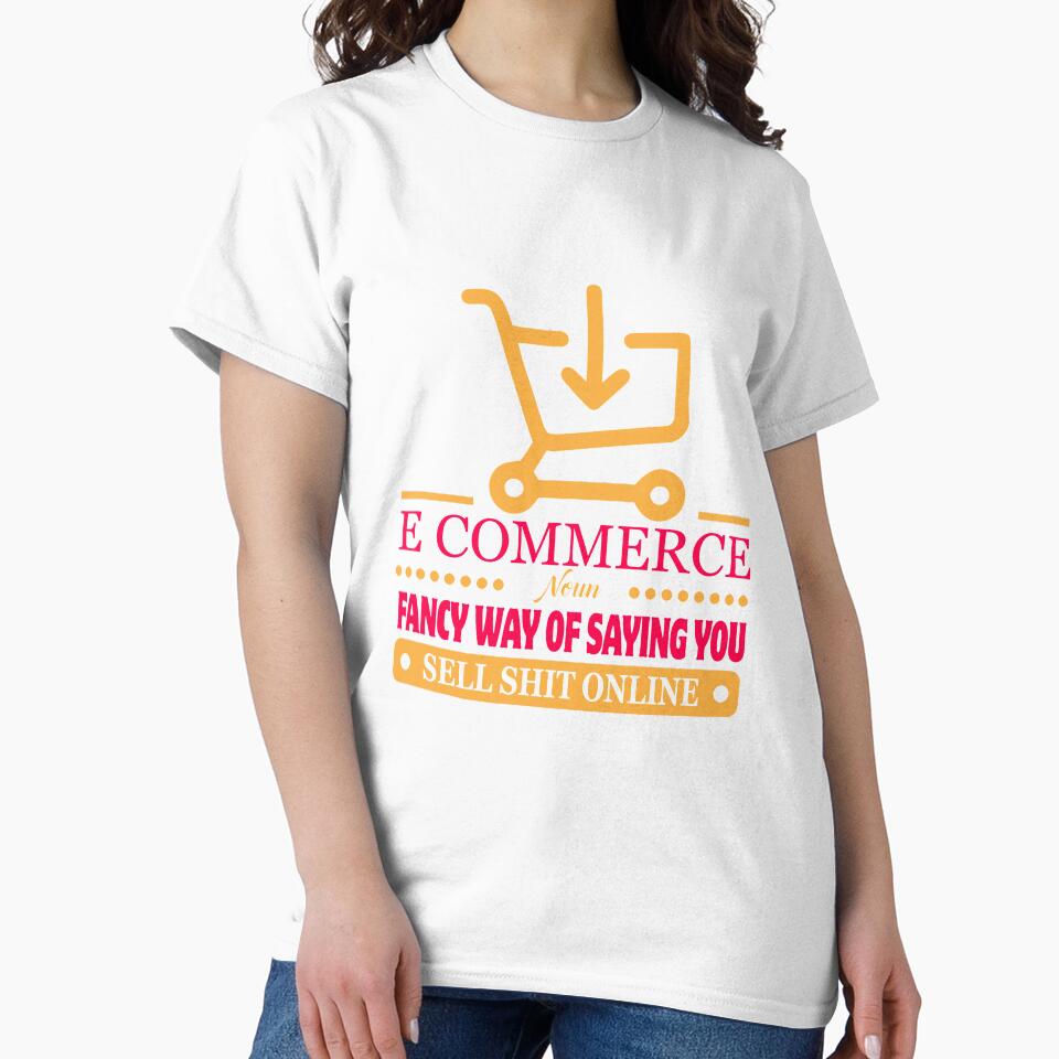 Funny Ecommerce Definition by Silver Medal