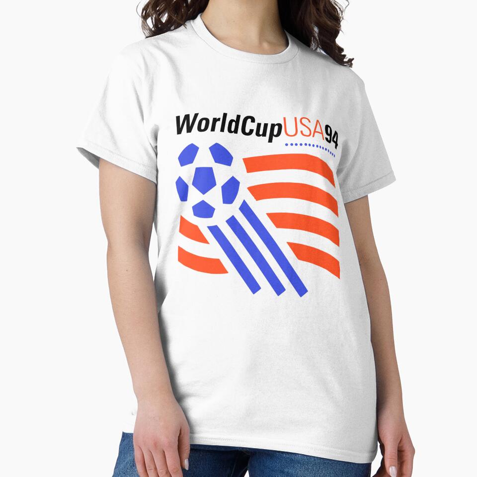 USA 1994 World Cup Soccer Retro 90s by silkdegreestees