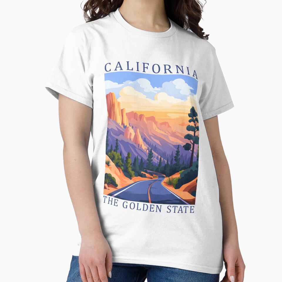 5 California Travel Poster by Lucy Goosy Art
