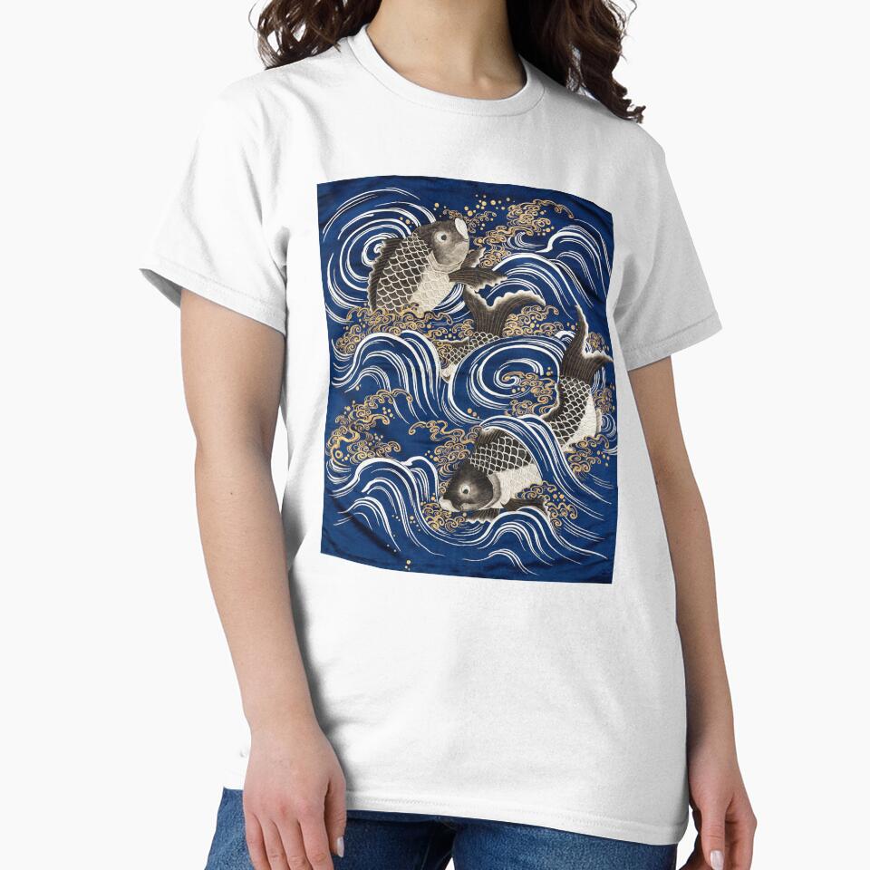 Carp in Waves by NickLivin