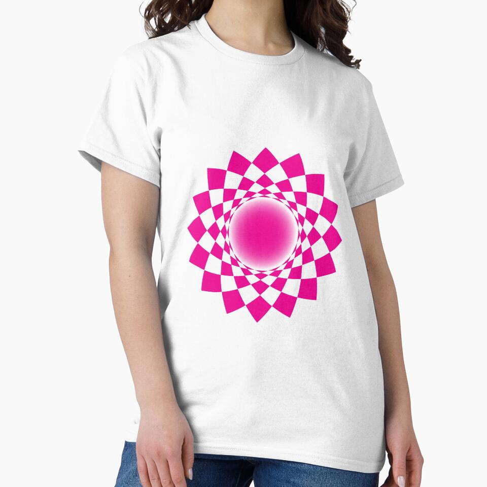 Pink Radiant Mandala for Friend by Style Legion