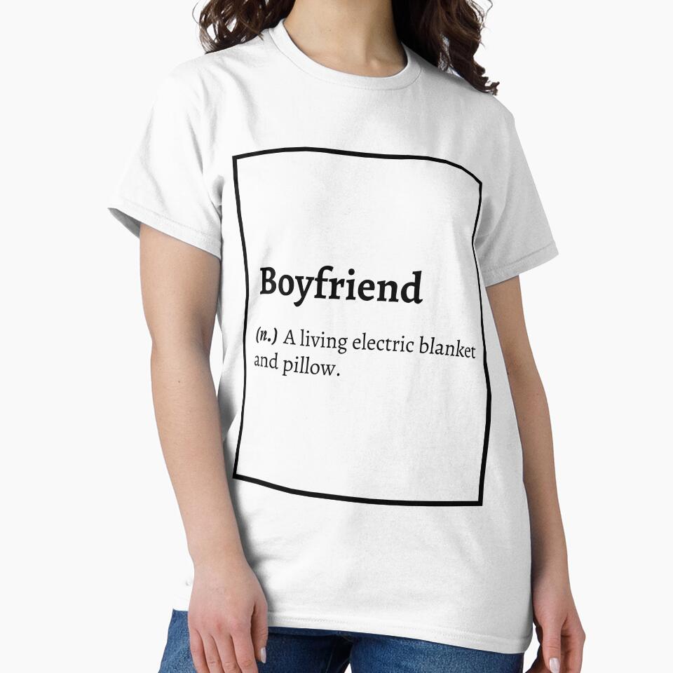 Boyfriend Definition : A living electric blanket and pillow. by springflow