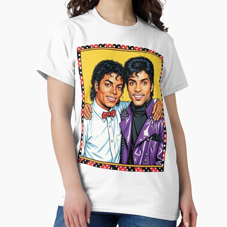 Michael Jackson and Prince by The King's general goods