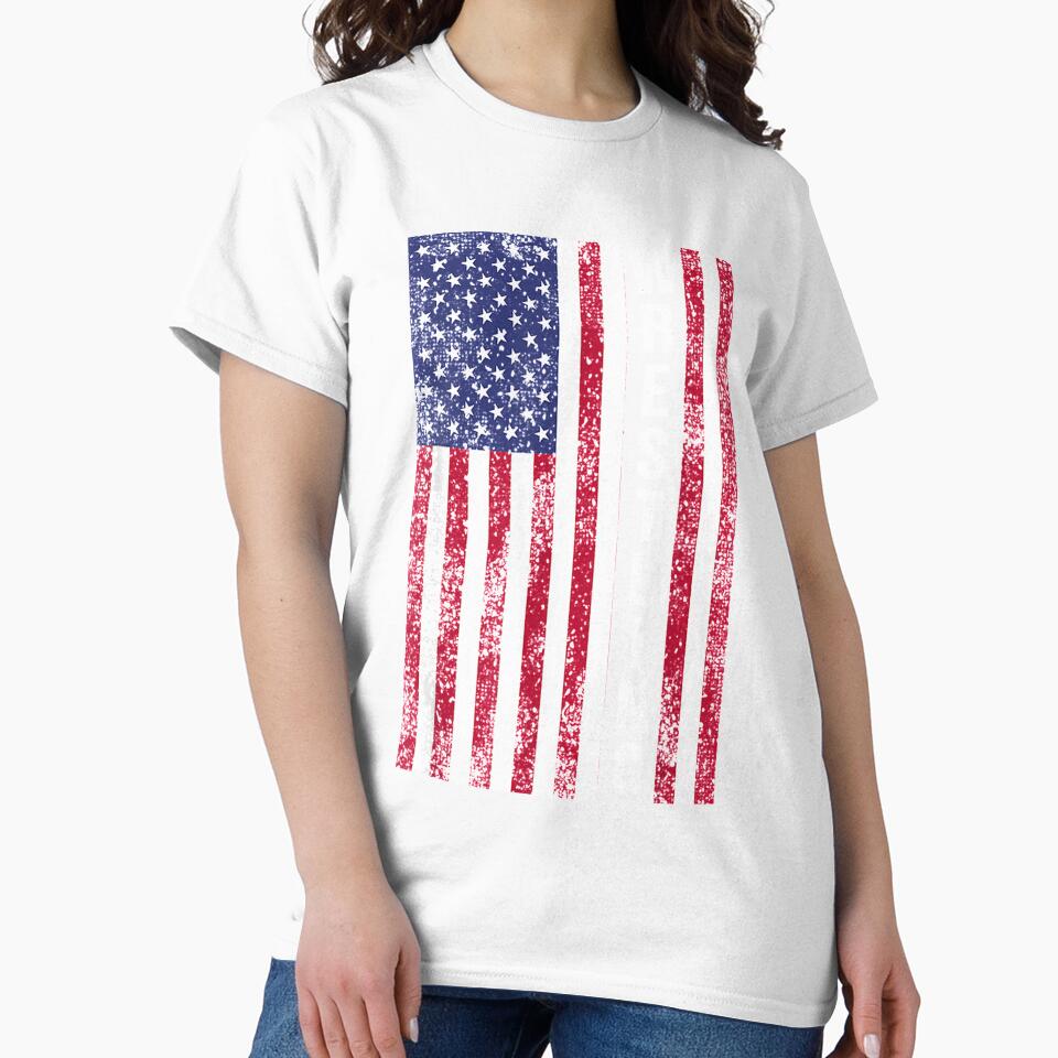 Usa Flag Patriotic Wrestler Gift American Flag Wrestling by angelata