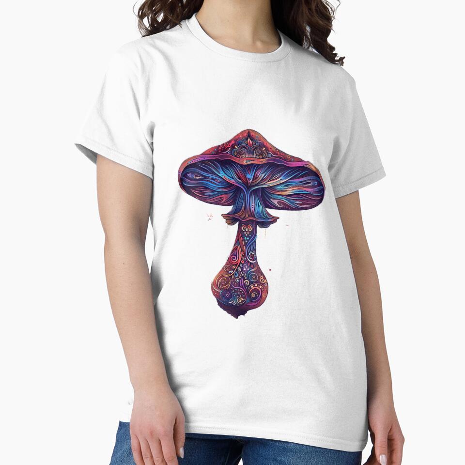 Stylized Magic Mushroom 12 by HarmonyTheKoala
