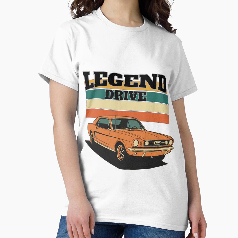 Legend Drive, Vintage Cars Enthusiasts shirt by Peetacho