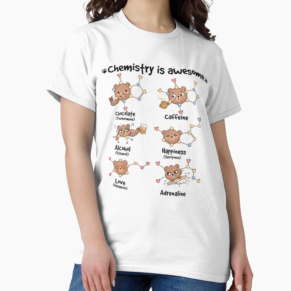 Chemistry is Awesome Cute Bear by TeddybearClub