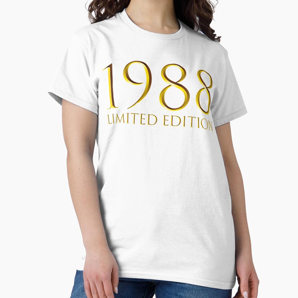 1988 Limited Edition 33 Years Old 33rd Birthday by DavisHasari