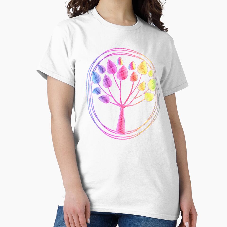 Colorful tree of life by PaperDreamPod