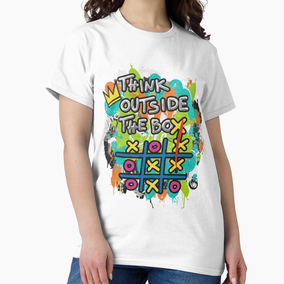 OUTSIDE THE BOX T-Shirt by ALAPAAP