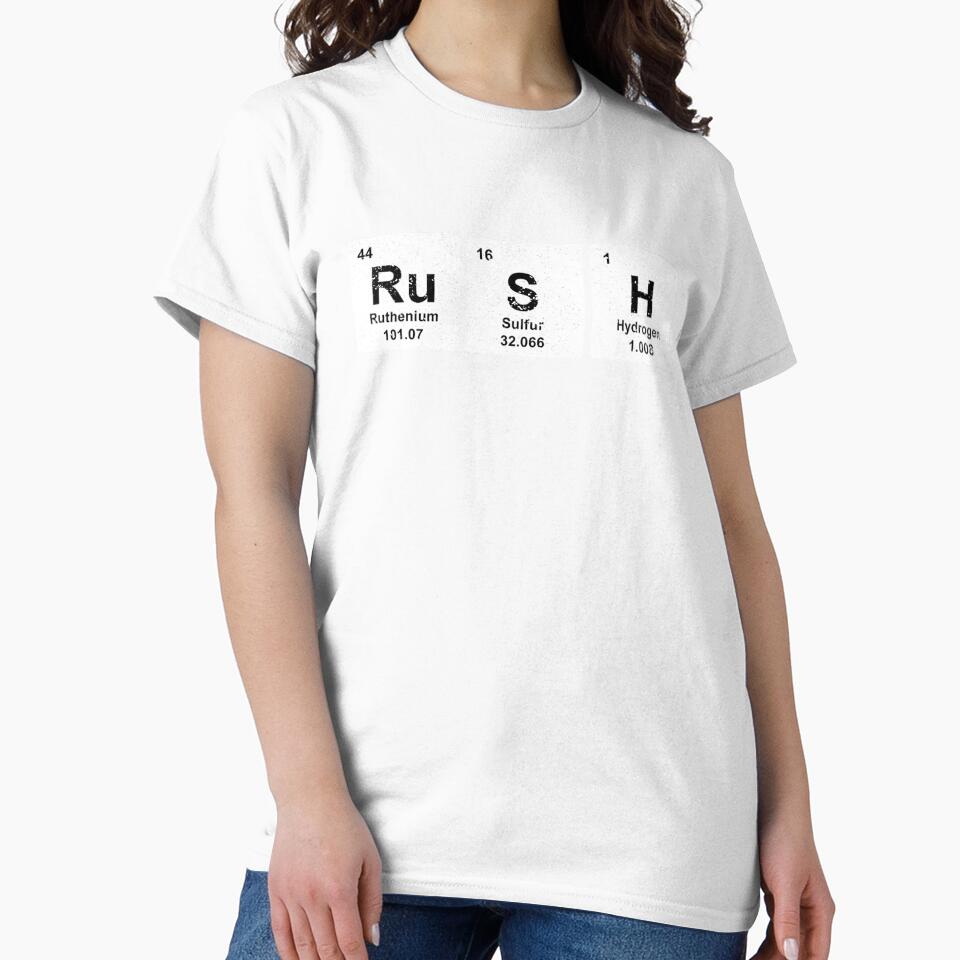 Rush Funny Periodic Table Elements Gift by RonaldDaughtry