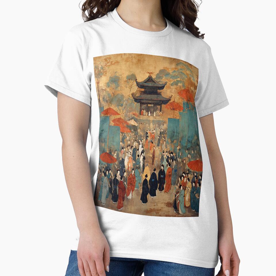 Festive Japanese Festival Art by bapupa