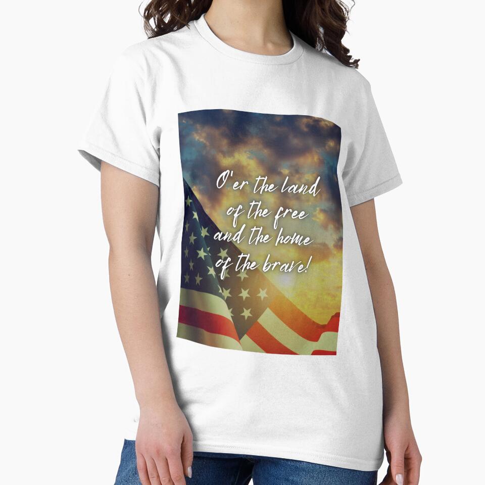 O'er The Land of the Brave and The Home of the Brave! by HolidaysBlaze Designs For You