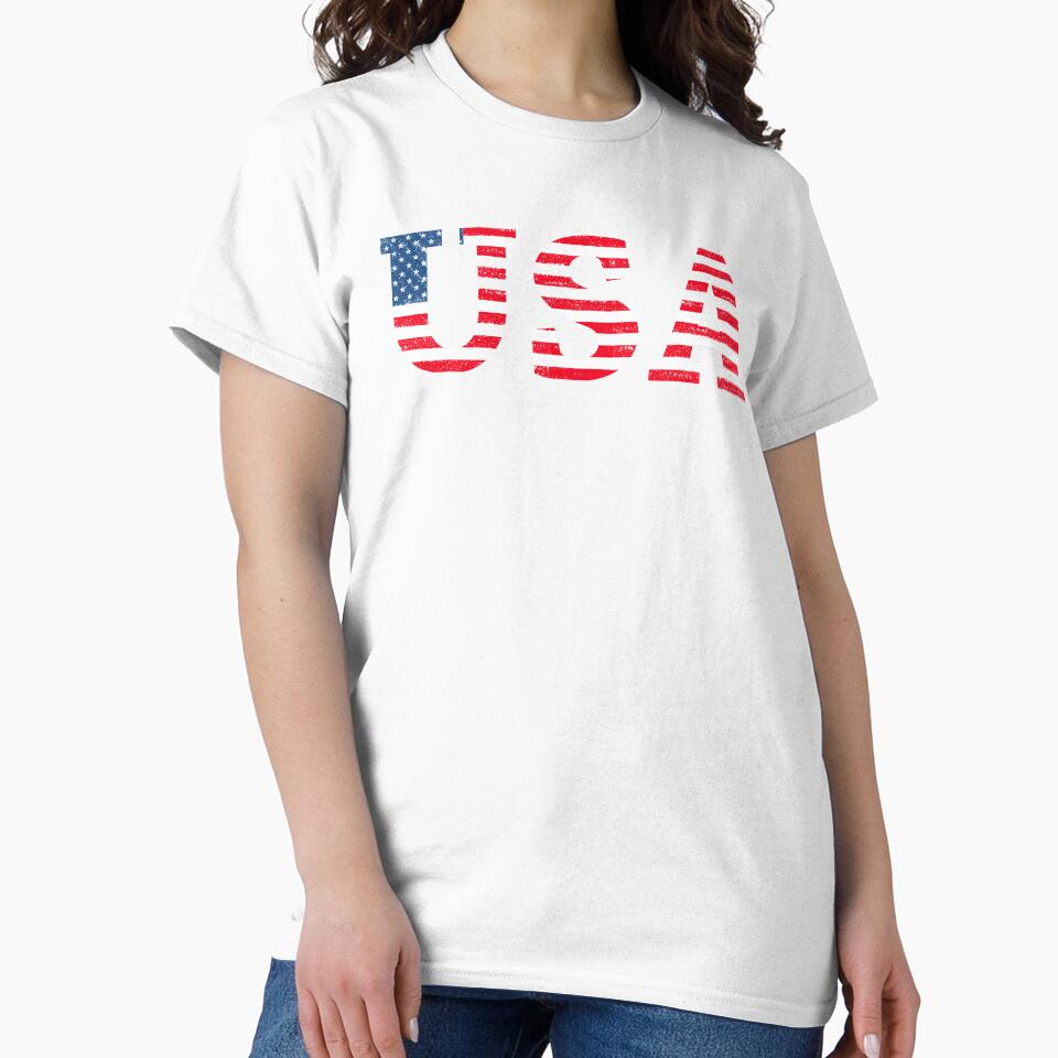 Vintage USA flag by mizam