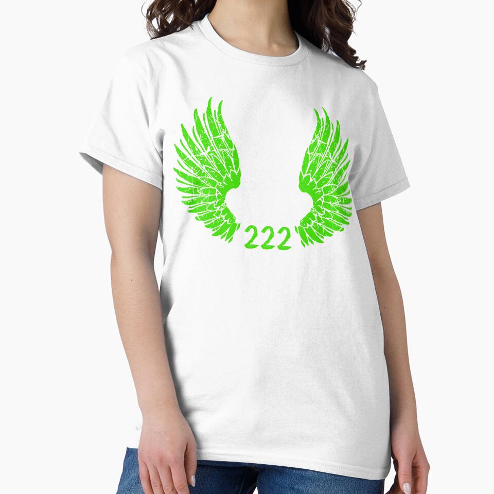 222 angel number green gift by alfa-rouk