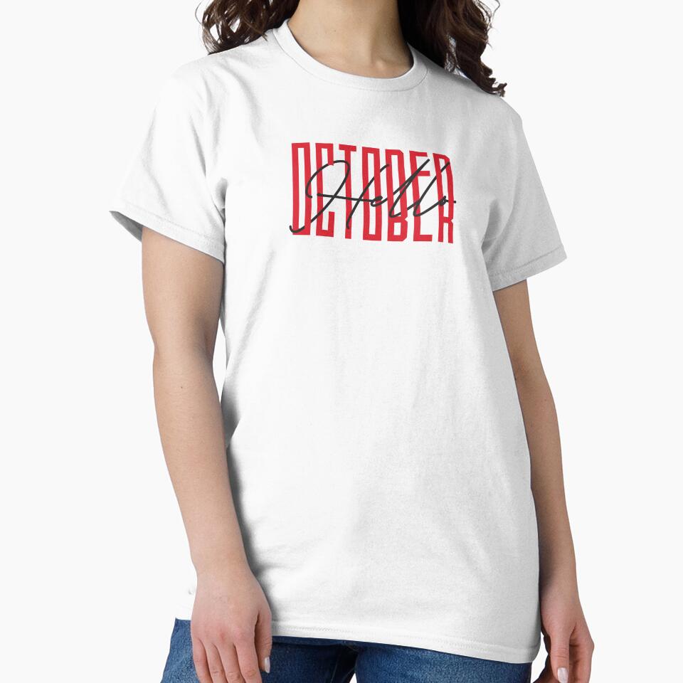 Hello october by FLATVAC STICKER