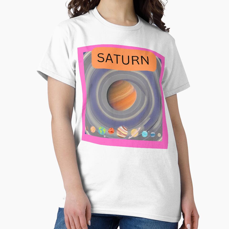 RINGED PLANET SATURN by starfishstuff