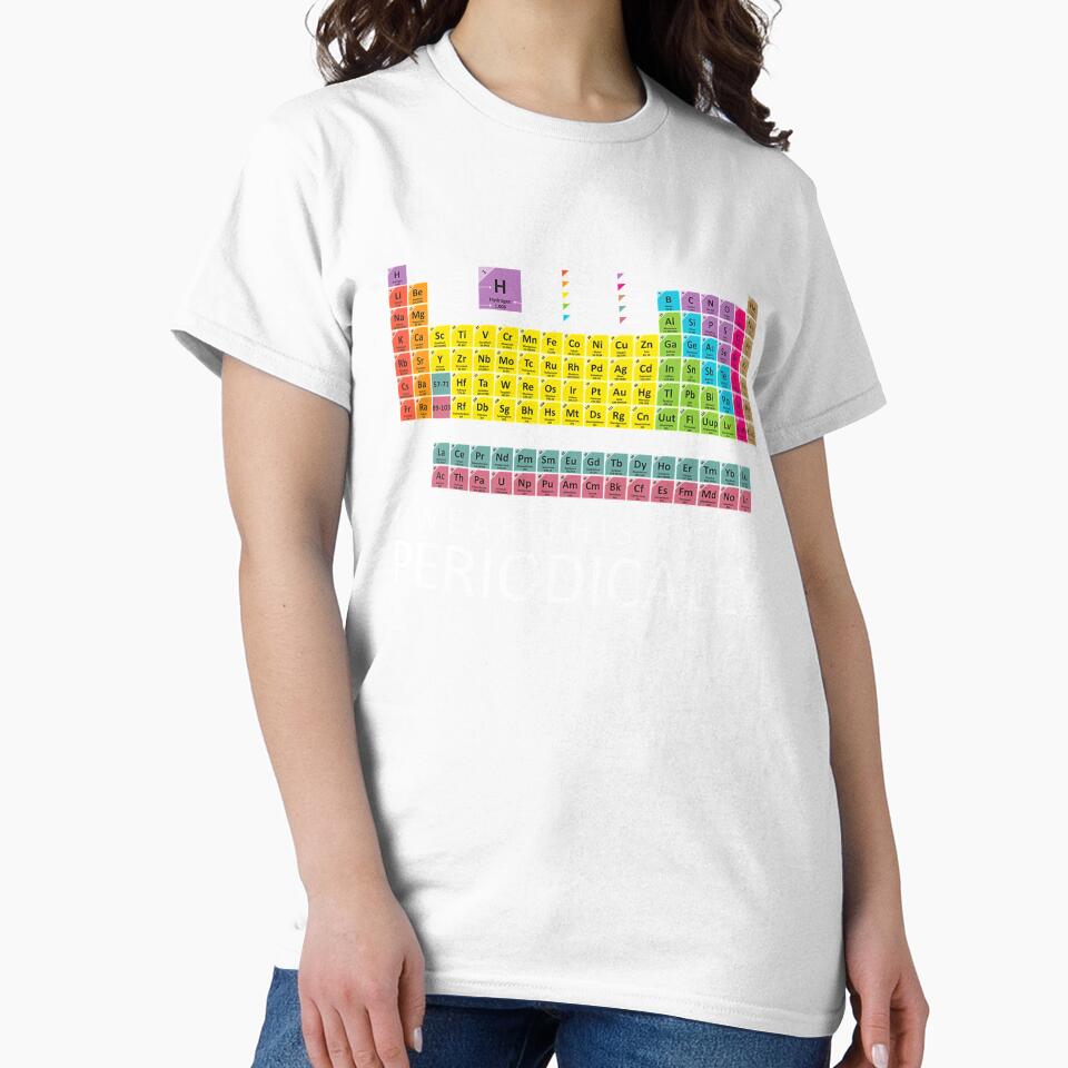 Chemistry Pun I Wear This Periodically by KendraHenke