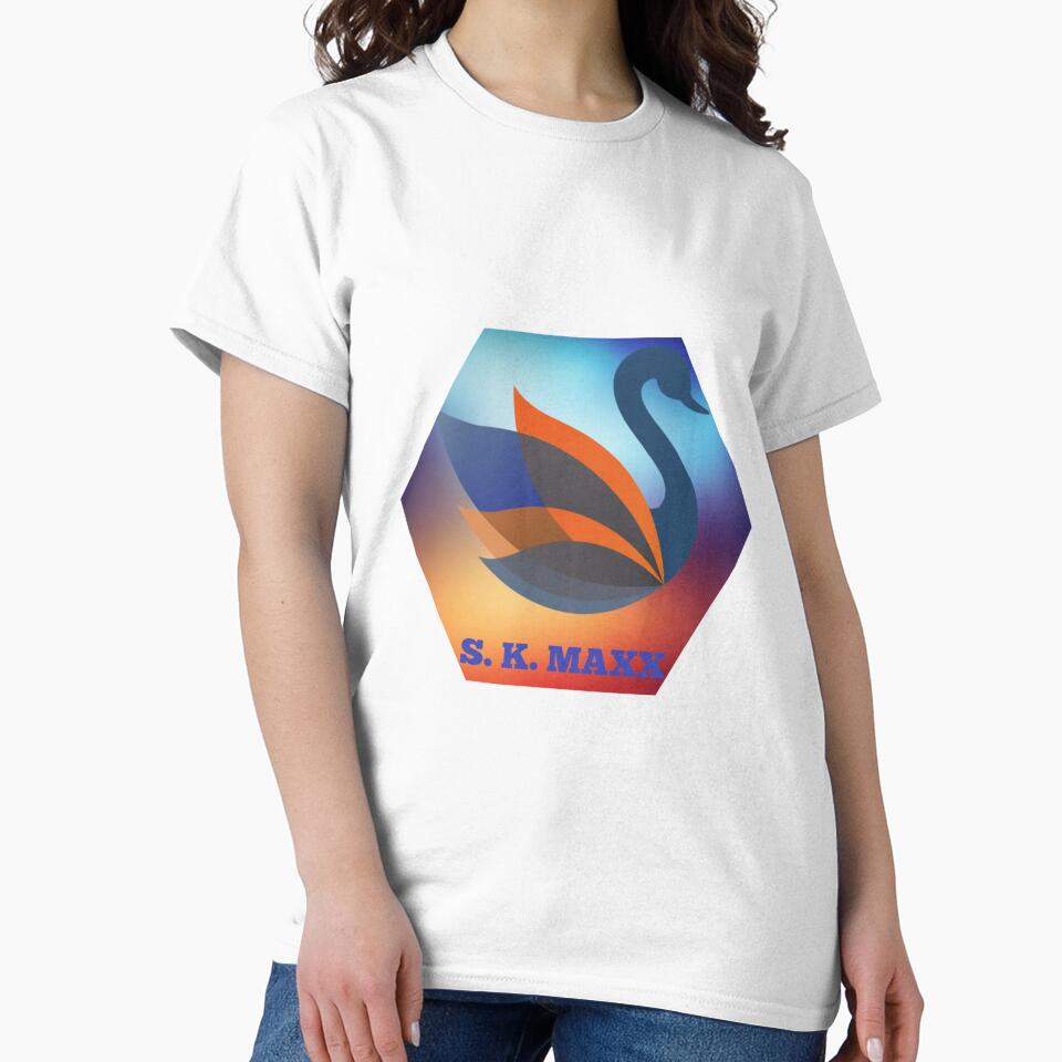 Color art swan brand logo by SKMAXX
