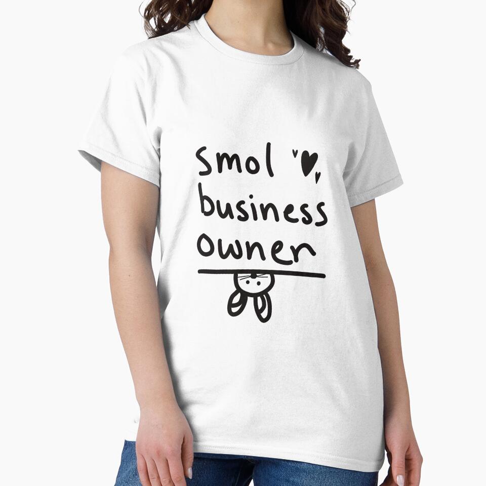 Smol Business Owner - Small business owner sticker by oliviaslemonbox