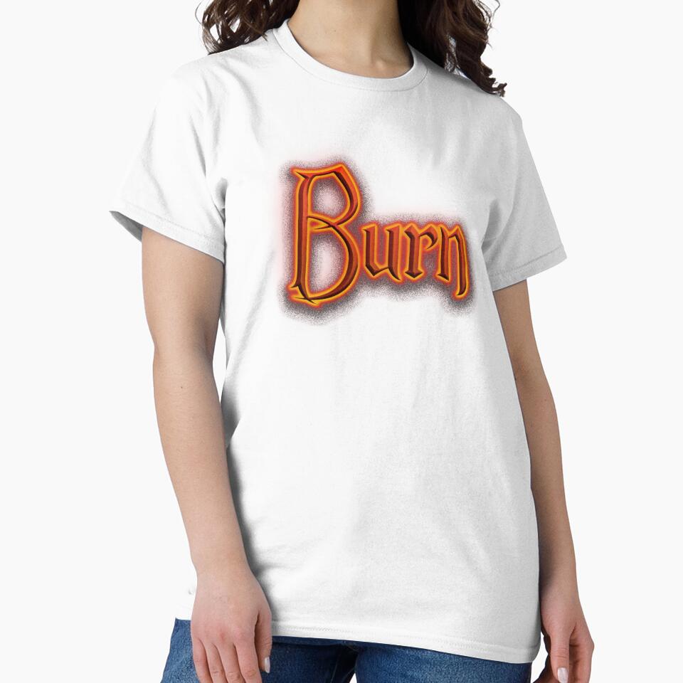 Burn (Fiery Glowing Text) by Swabcraft