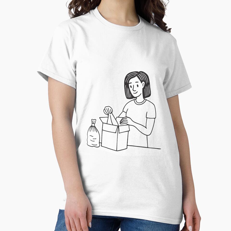 Person Unboxing Parcel Beside Packaging Waste by rasagamastore