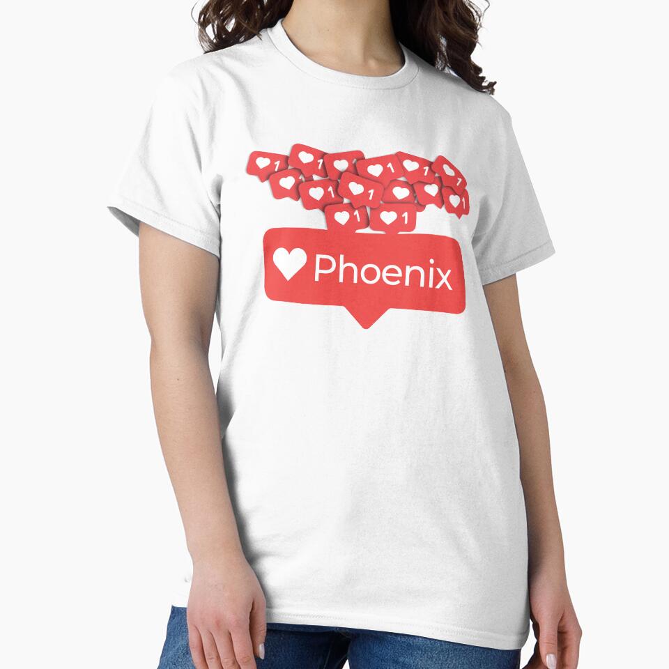 Love My Phoenix Arizona Notification Hearts by elhefe