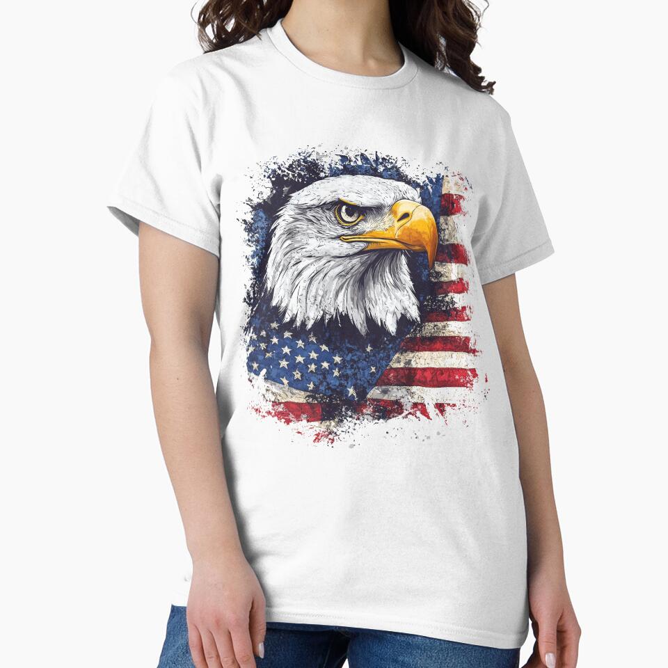 Patriotic US eagle by Reklama Studio