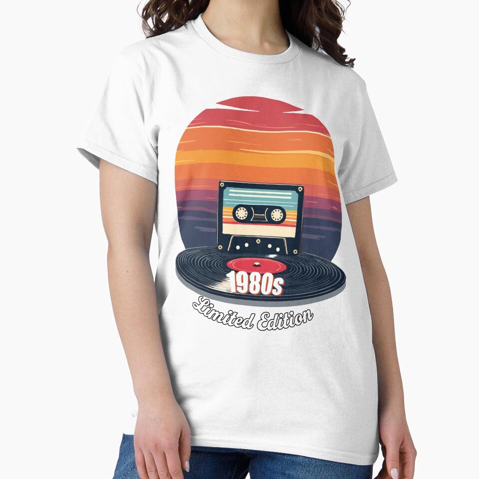 Retro Vintage 1980s Limited Edition Music by TomFrontierArt
