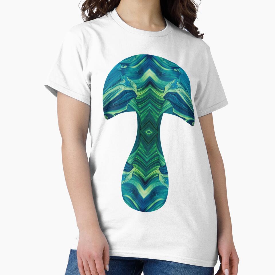 Magic Mushroom # 1 by Psilographics