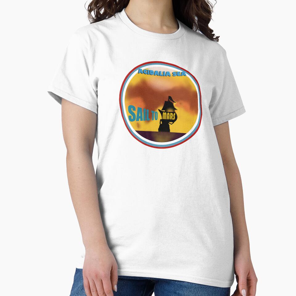 Sail to the Red Planet, Planet Mars. by Geomoon