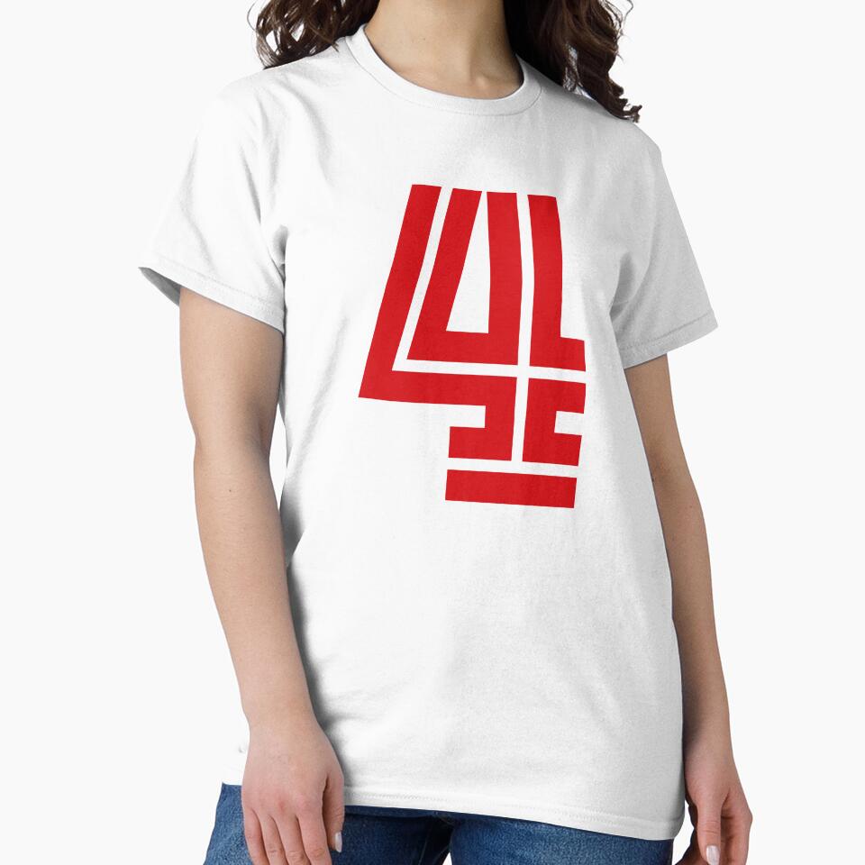 No. 4 / Player Number Four / Football Player Number 4 (Red) by STUDIO-72