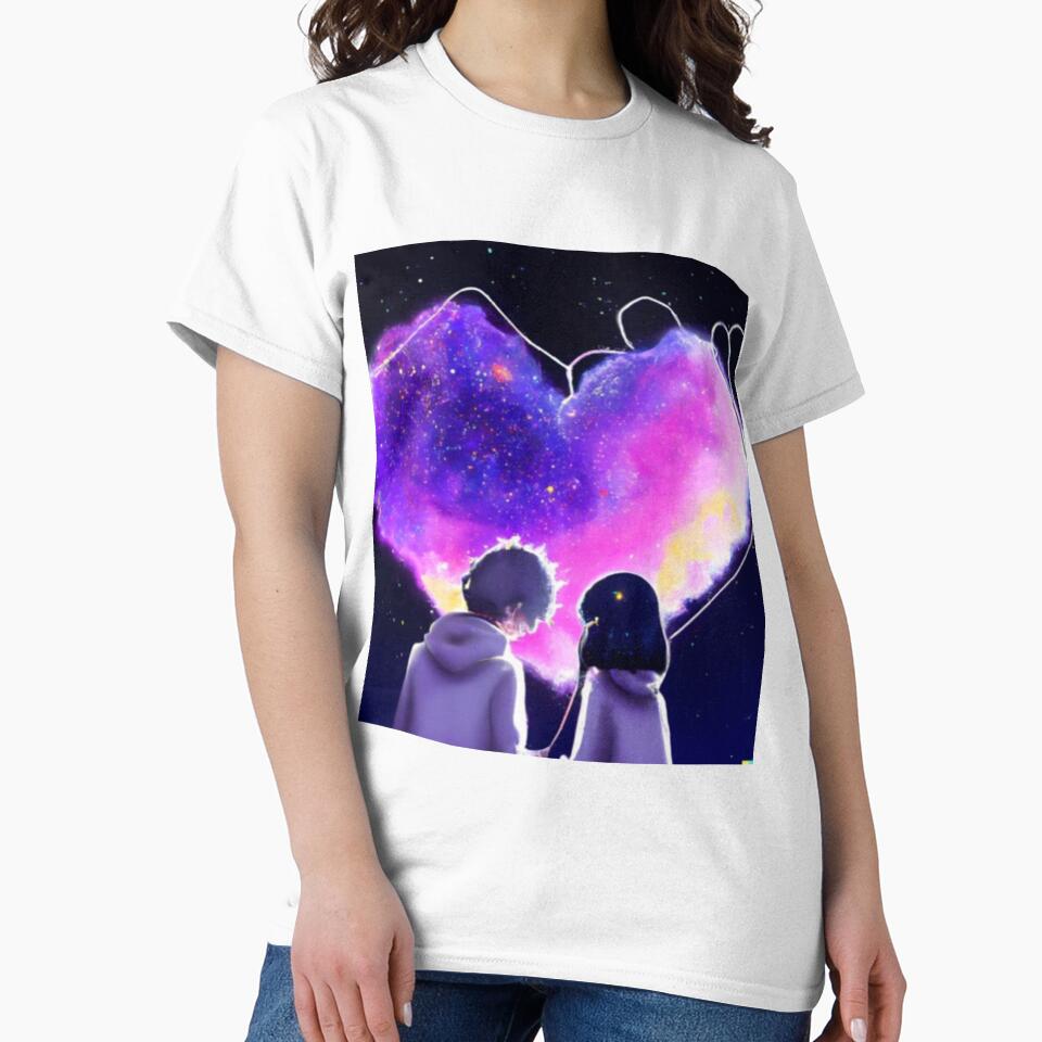 Two lover in the universe by Ideassbold
