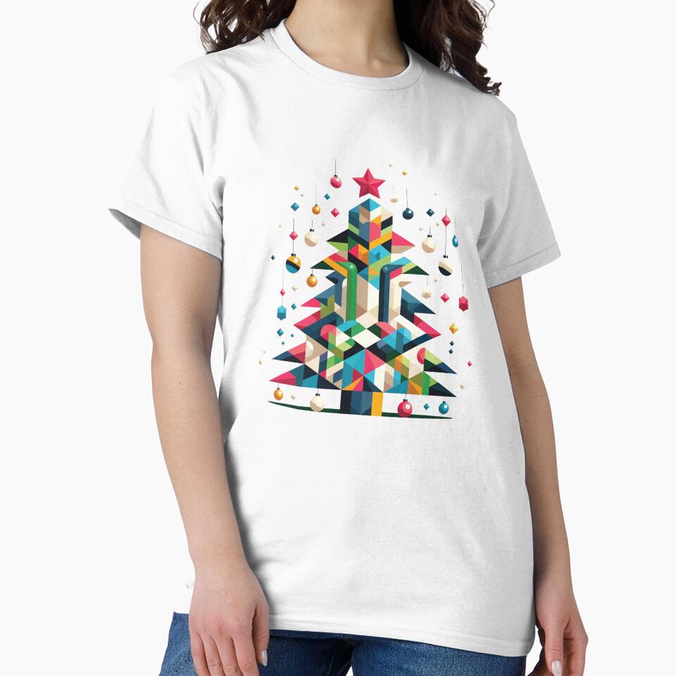 Cubism Art on Christmas Tree by RelaxWild