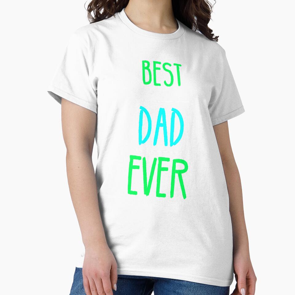 Best Dad Ever gift idea for dad, Father's Day gift, birthday gift, original design, proud dad, father gift by AstronautMerch