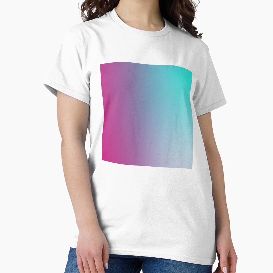 Gradient design - turquoise and pink by Inspirationmotivation