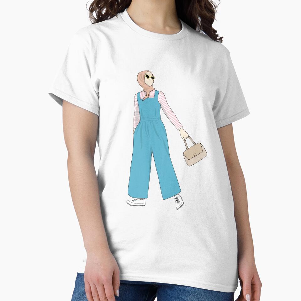 Muslim Girl with Casual Outfit by suwarnaadi