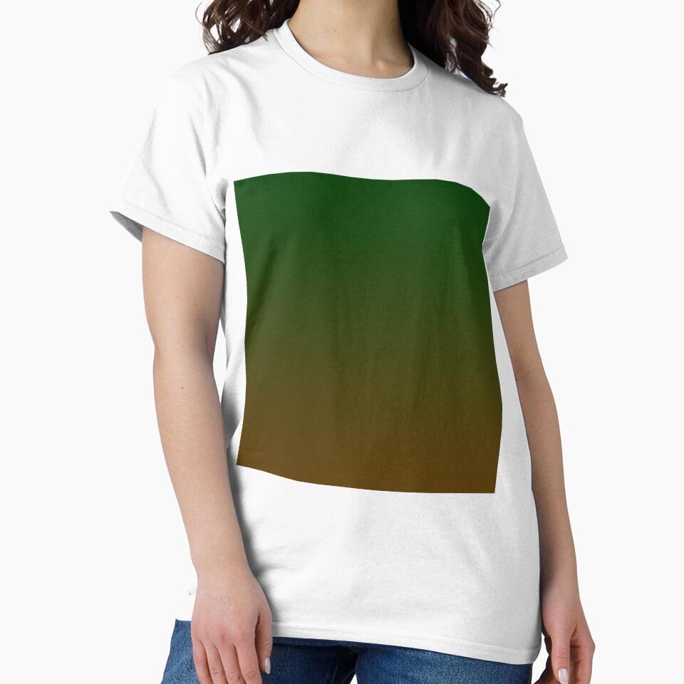 brown green gradient by The Poette