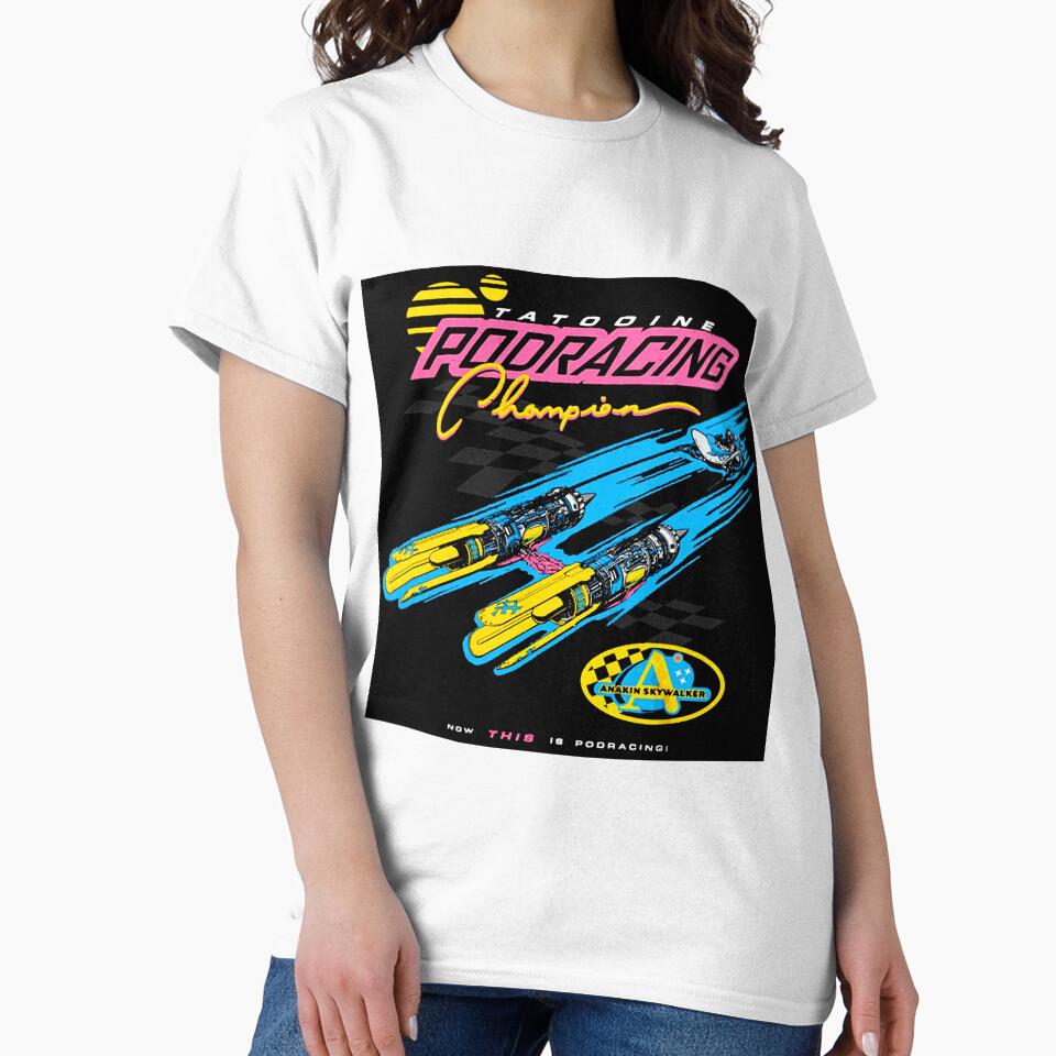 Pod Racing Champion Neon Space by ShopYREI