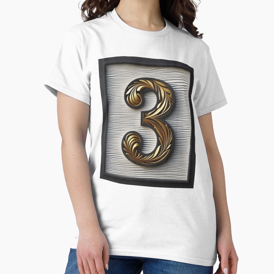 House Number 3 Sticker by carlarmes
