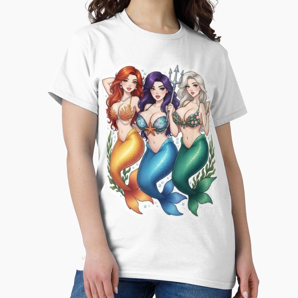 Mermaid trio by Couldbebettah