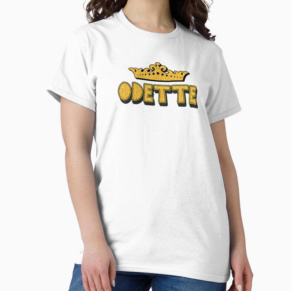 Odette Personalized Funny Custom Name Crown Design by Watsonarts