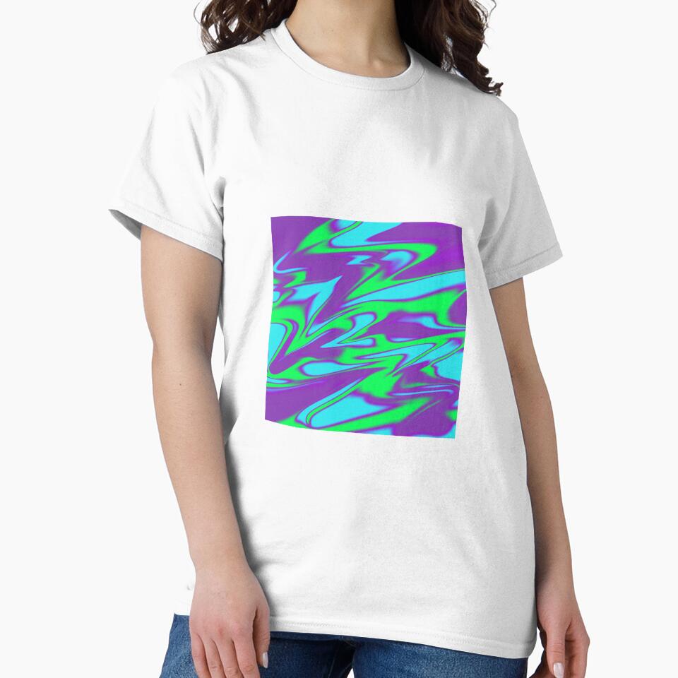 Purple, white blue and green gradient by Pattrenonly