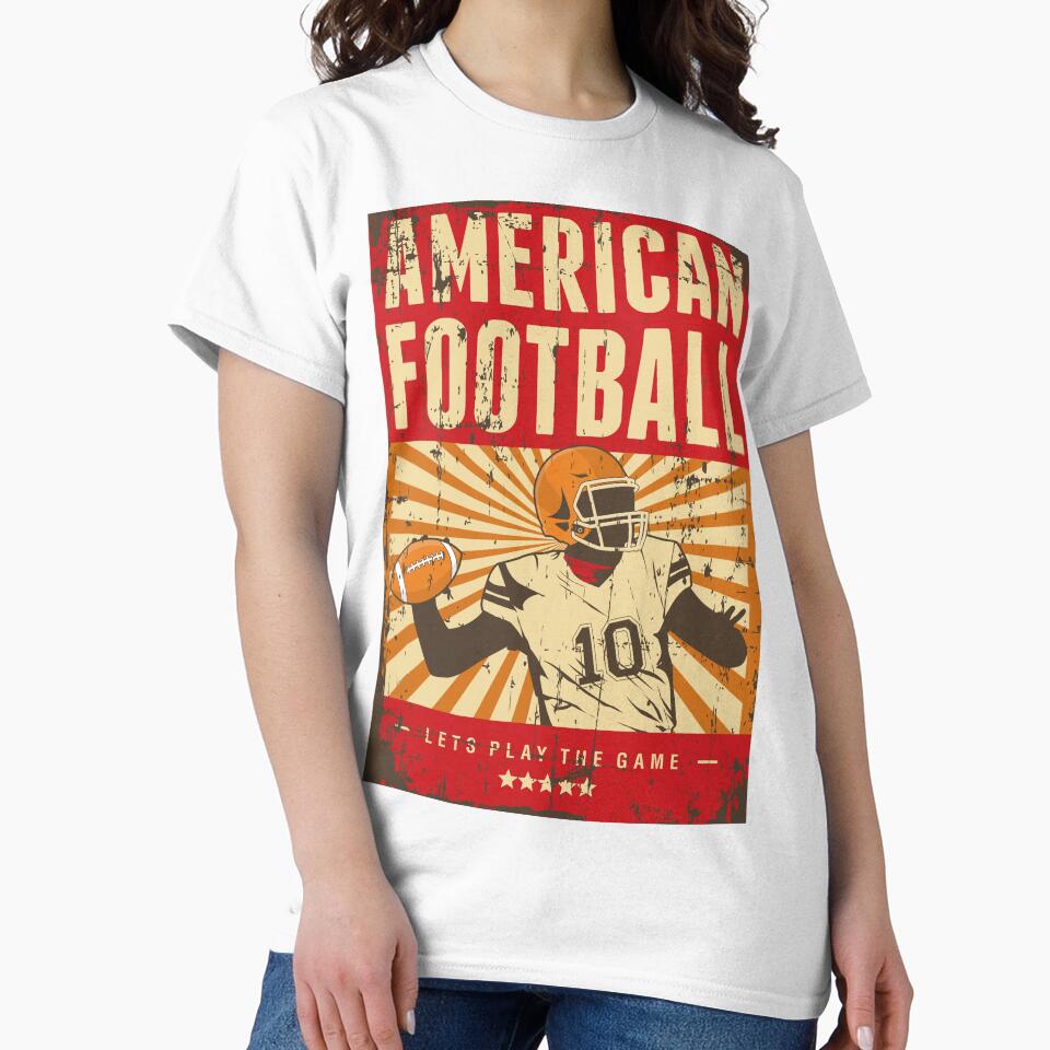 Vintage American Football by Astralia