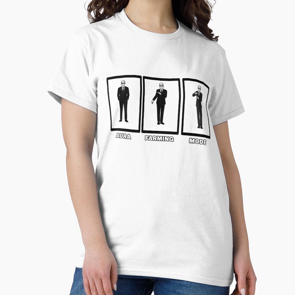 Aura Farming Mode | Viral Trend Graphic Tee for Main Character Energy by Gokool