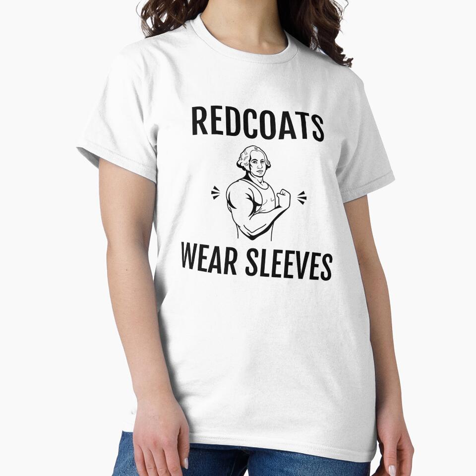 Funny George Washington Redcoats Wear Sleeves Tank Top by jakehughes2015